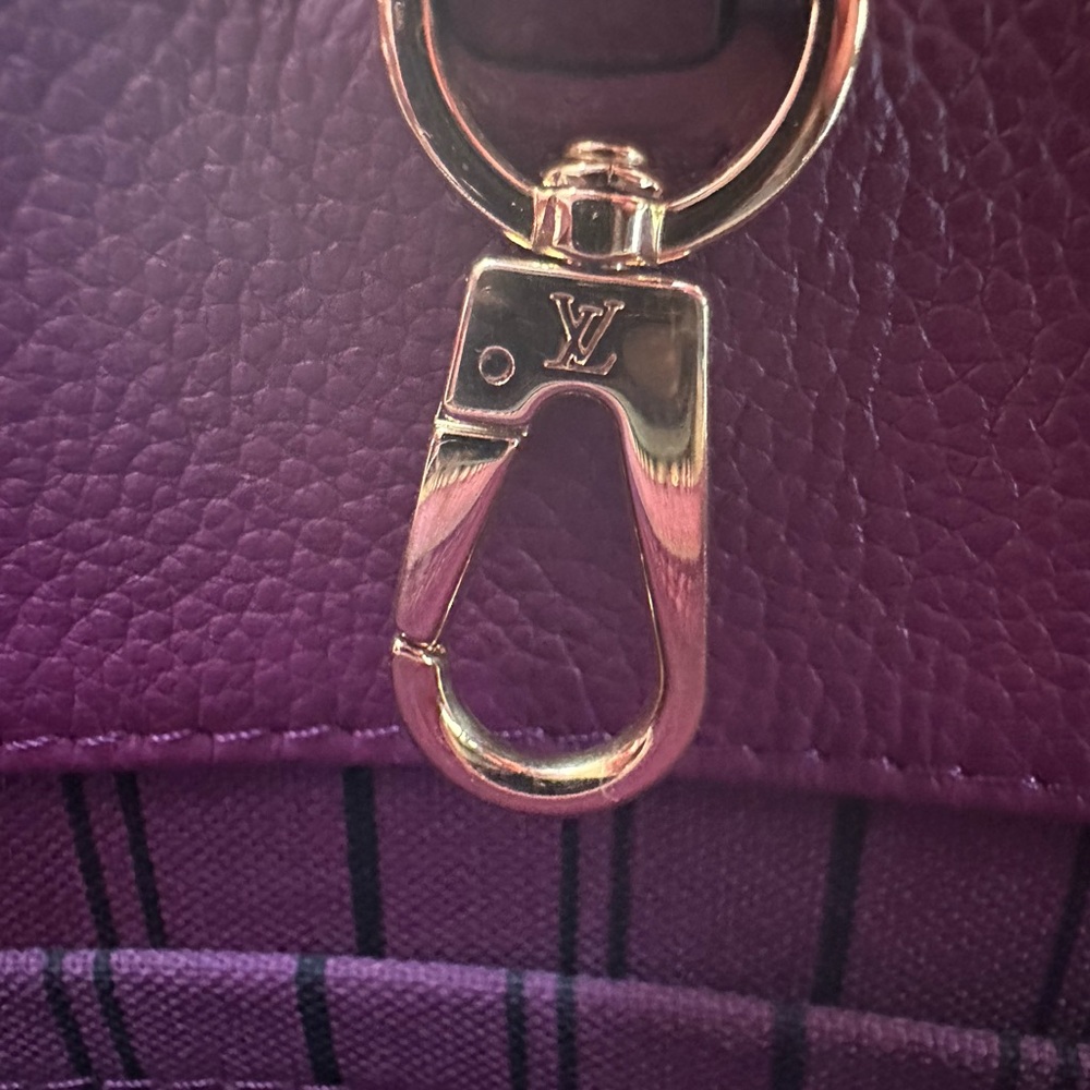 Louis Vuitton Montaigne Amethyst Monogram Empreinte Leather MM - Picture 7 of 13